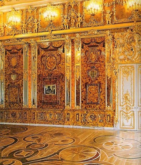 Amber Room by master Gottfried Tussauds