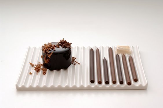 chocolate food art