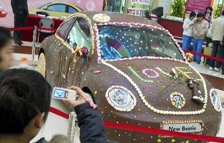 chocolate food art
