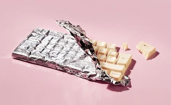chocolate food art