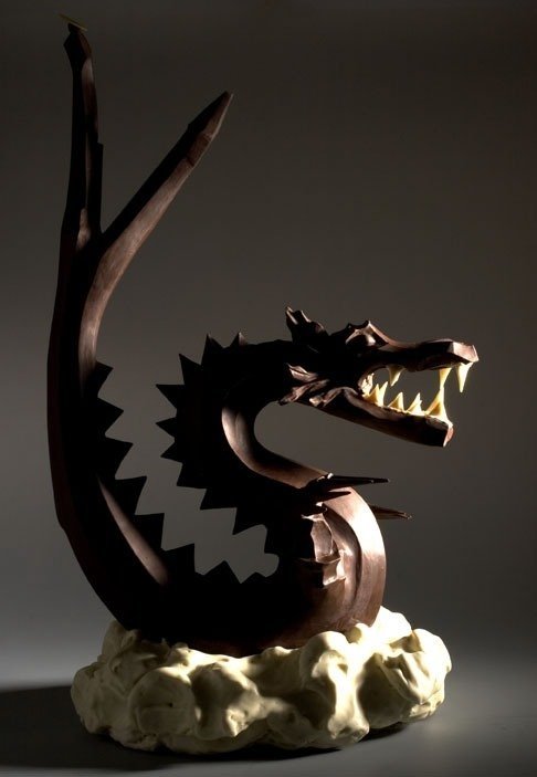 chocolate food art