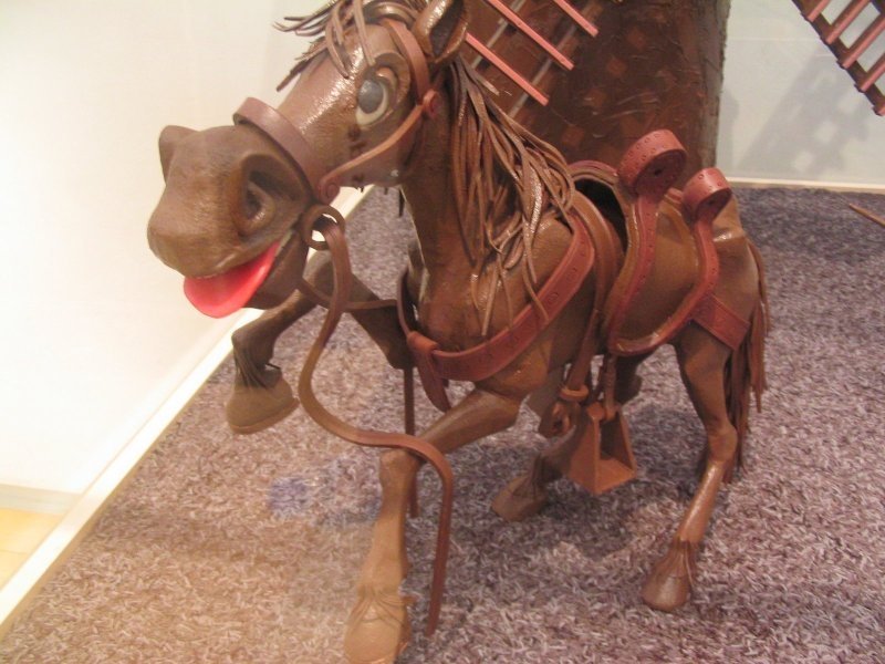chocolate food art