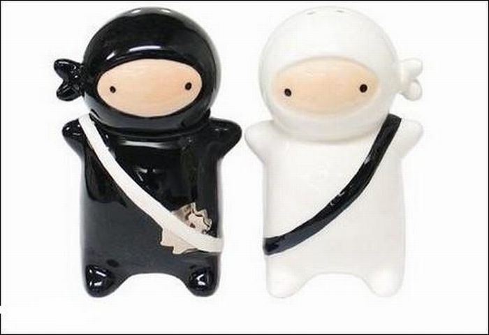 Creative salt & pepper