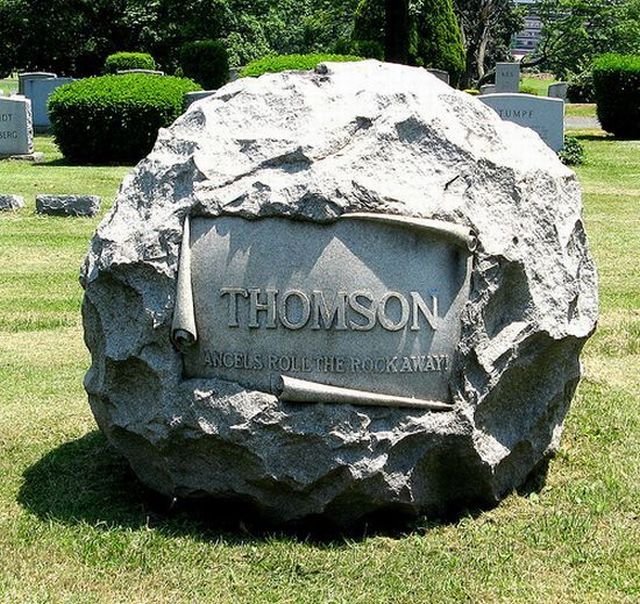 unusual tombstone