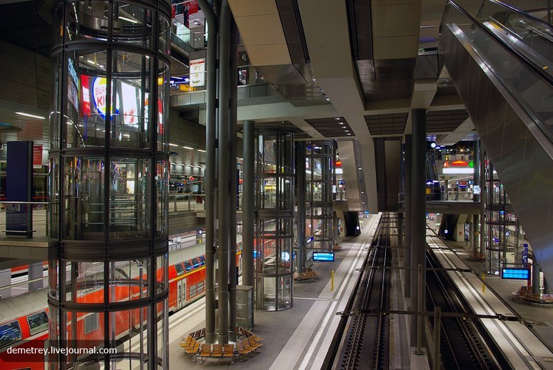 Berlin Hbf, station of the year 2008, Berlin