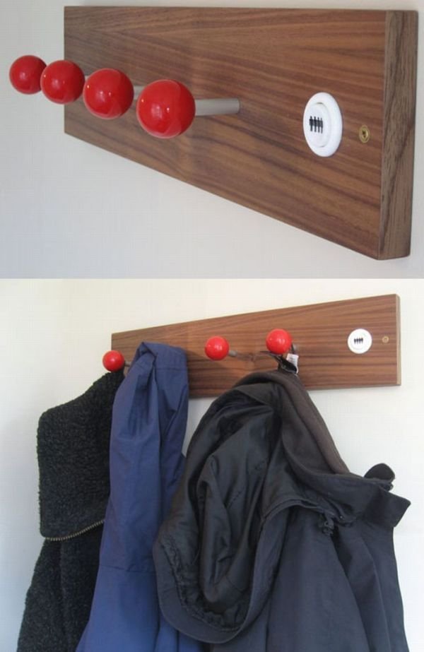 Unusual coat racks