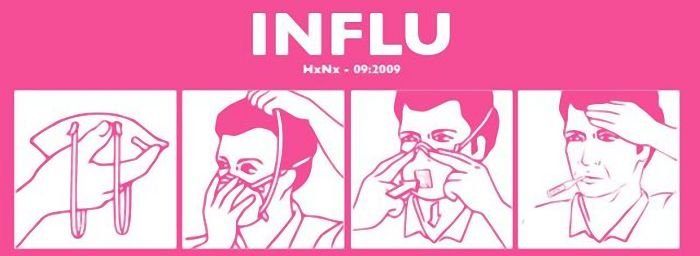 Want to get sick? Buy a mask INFLU. Project of Michel Bussien and Erik Sjodin
