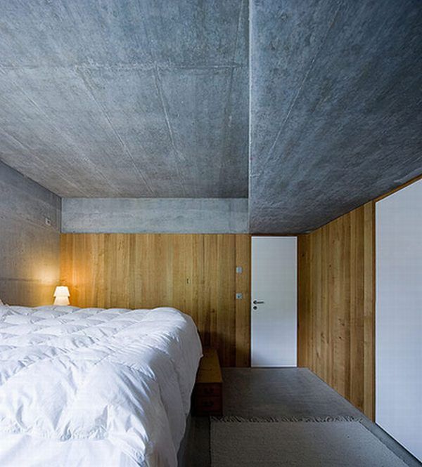 House built inside a mountain, Alps, Switzerland