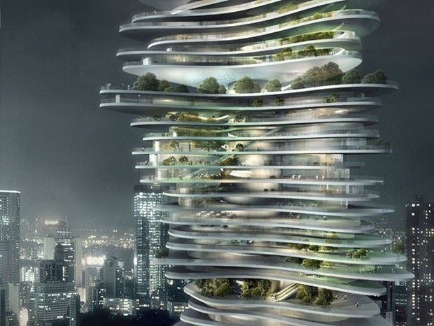 Urban Forest skyscraper, China