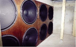 The largest and most powerful subwoofer in the world