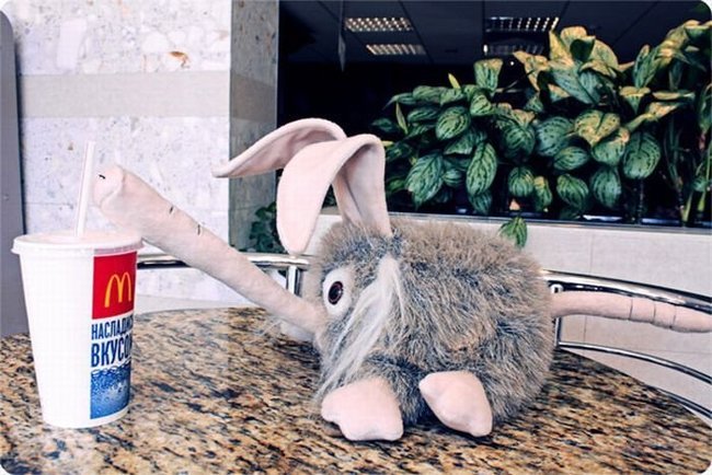 funny rabbit toy