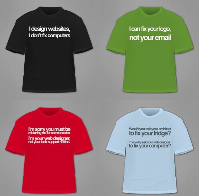 web developers t-shirts