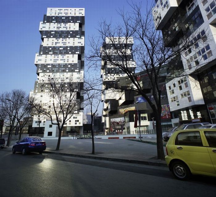 Cube houses in China