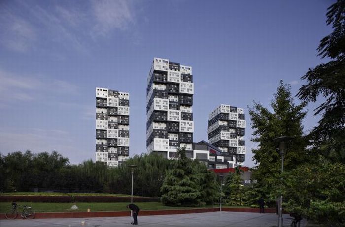 Cube houses in China
