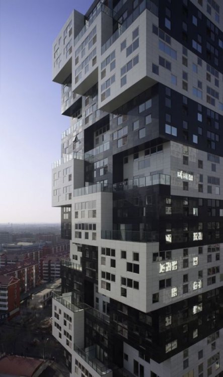 Cube houses in China