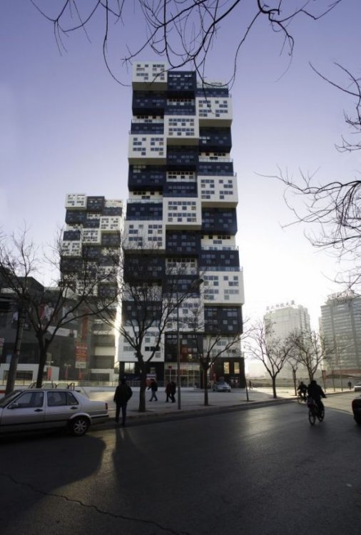 Cube houses in China