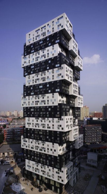 Cube houses in China