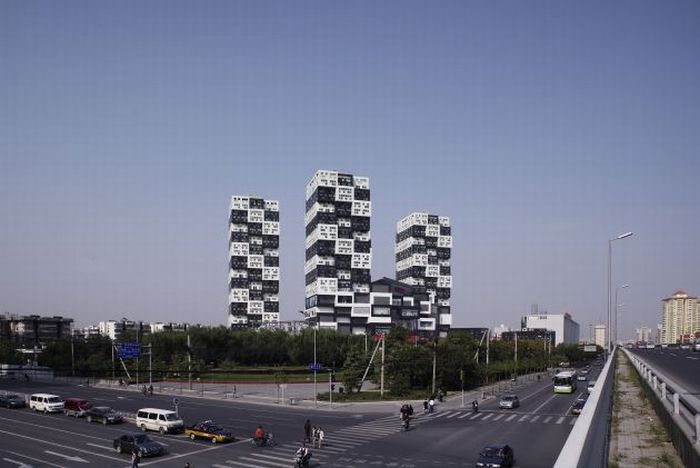 Cube houses in China