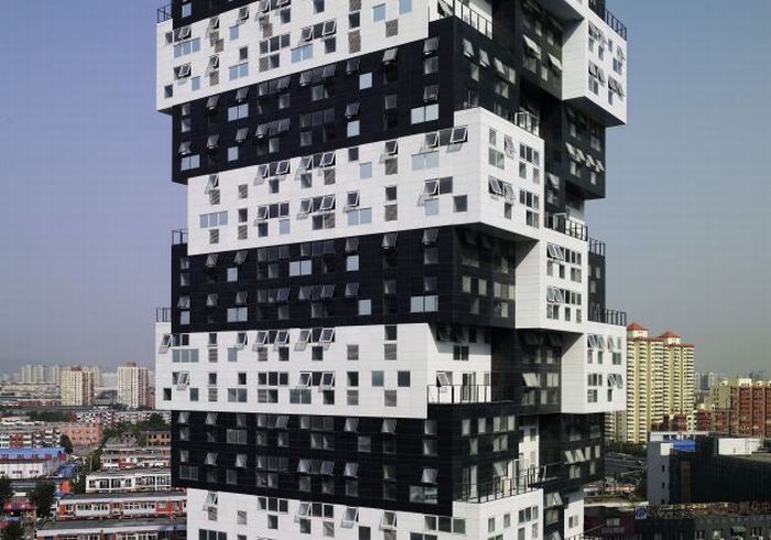 Cube houses in China