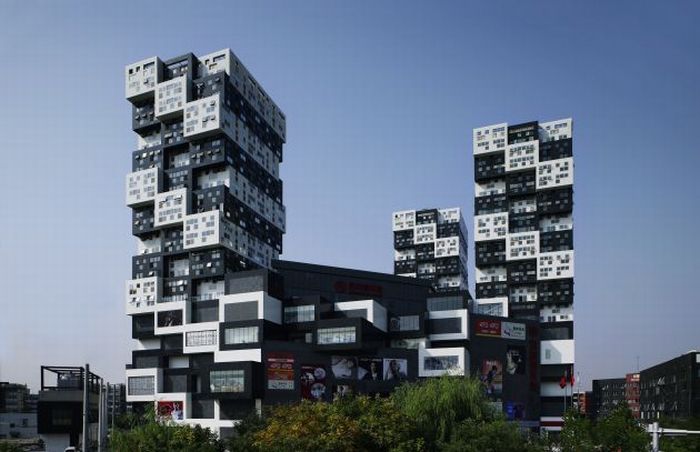 Cube houses in China