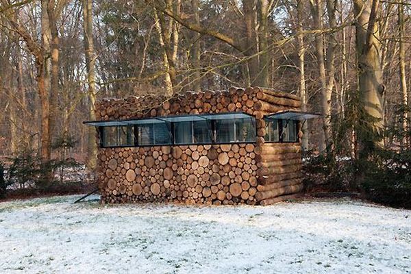 house of logs