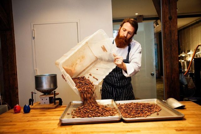 production of chocolate