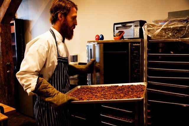 production of chocolate