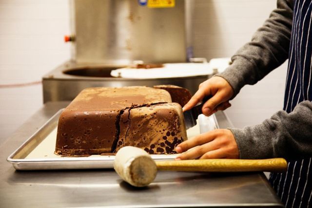 production of chocolate