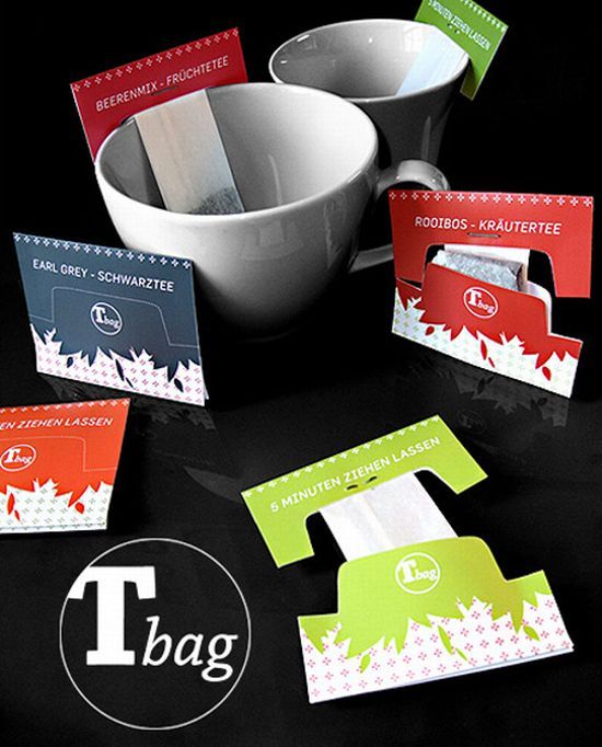 different types of tea bags