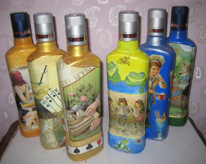 creative alcohol bottle