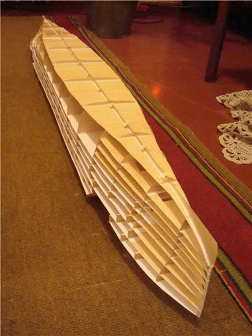 titanic paper model