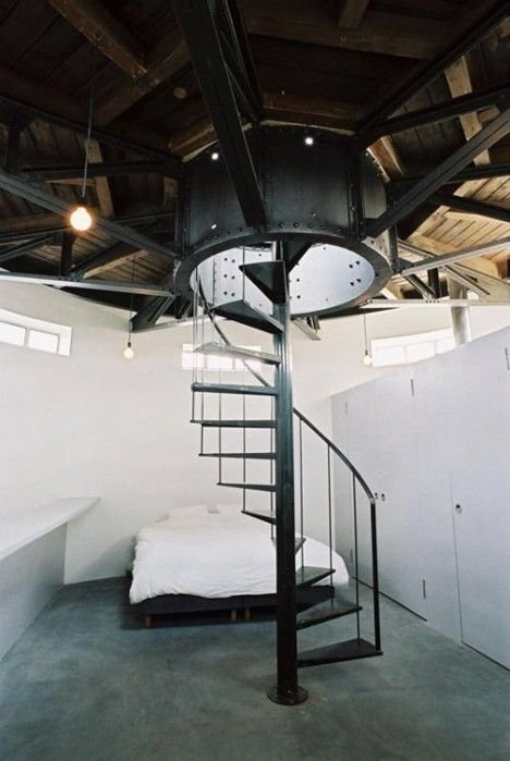 water tower living house