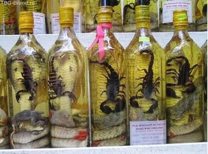 Exotic vodka from Vietnam