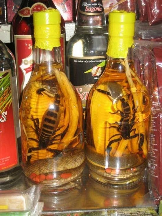 Exotic vodka from Vietnam
