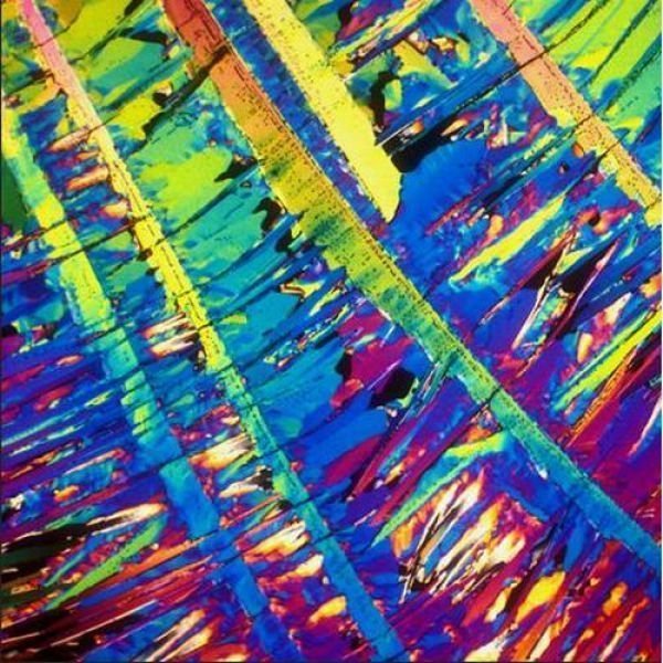 alcoholic cocktails under microscope