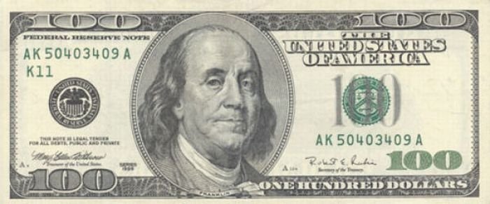 History: 150 years of United States $100 (one hundred-dollar) bill, United States