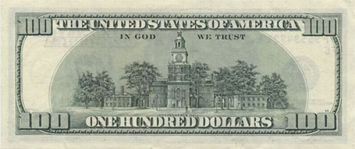 History: 150 years of United States $100 (one hundred-dollar) bill, United States