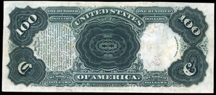 History: 150 years of United States $100 (one hundred-dollar) bill, United States