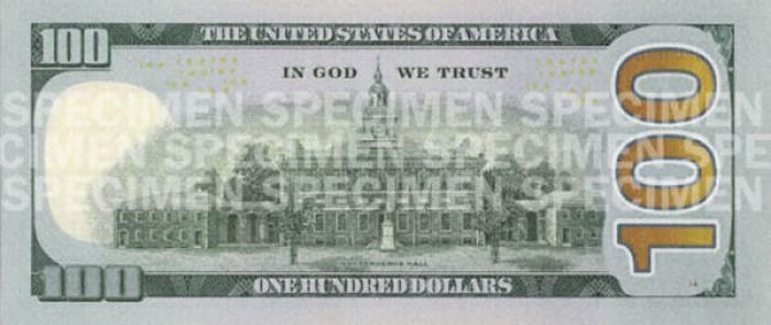 History: 150 years of United States $100 (one hundred-dollar) bill, United States