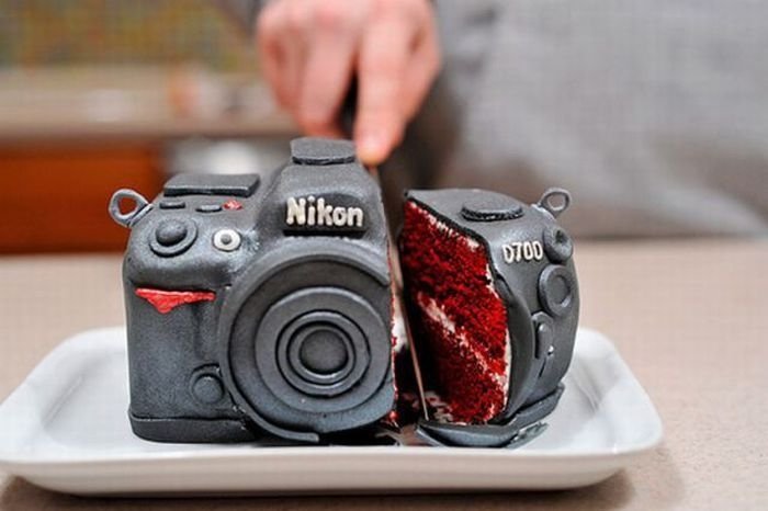 creative gadget cake