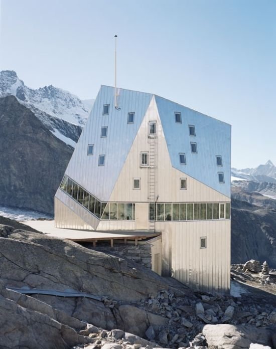 house on the top of the mountain