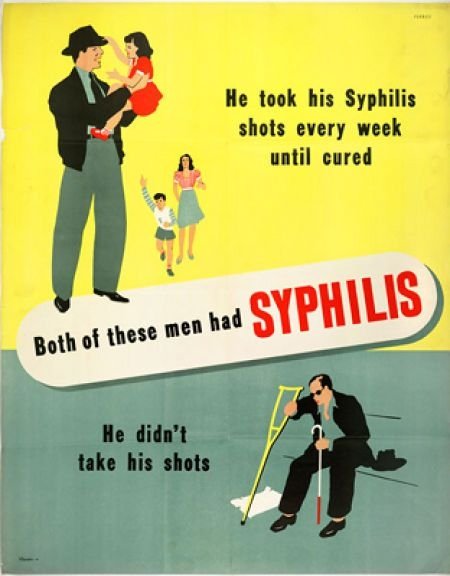 STD propaganda poster