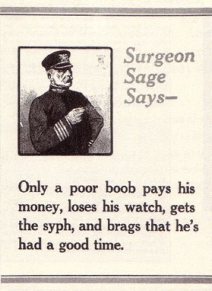 STD propaganda poster