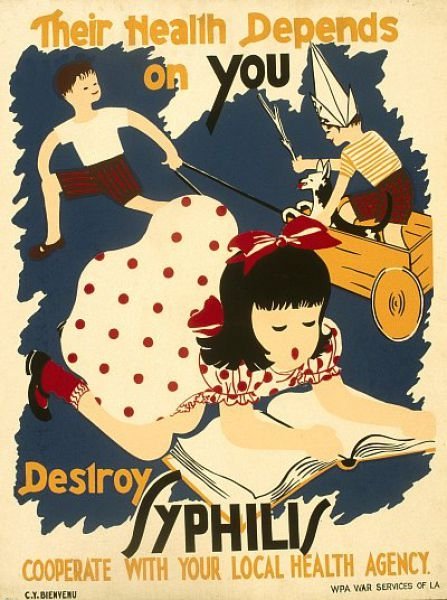 STD propaganda poster