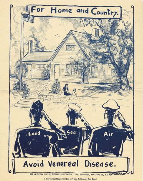 STD propaganda poster