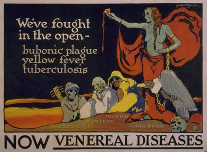 STD propaganda poster