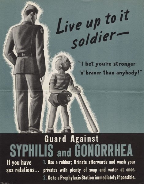 STD propaganda poster