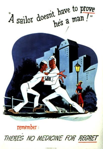 STD propaganda poster