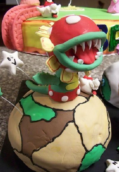 super mario cake