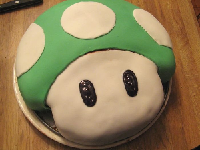 super mario cake